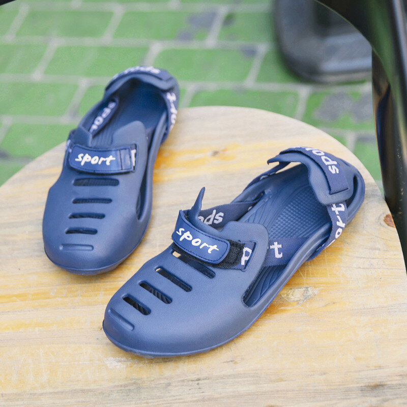 Summer Beach sandały wodne studenci Outdoor wodoodporne kapcie solidne lekkie oddychające sportowe buty do wody mężczyźni Big Size 39-45