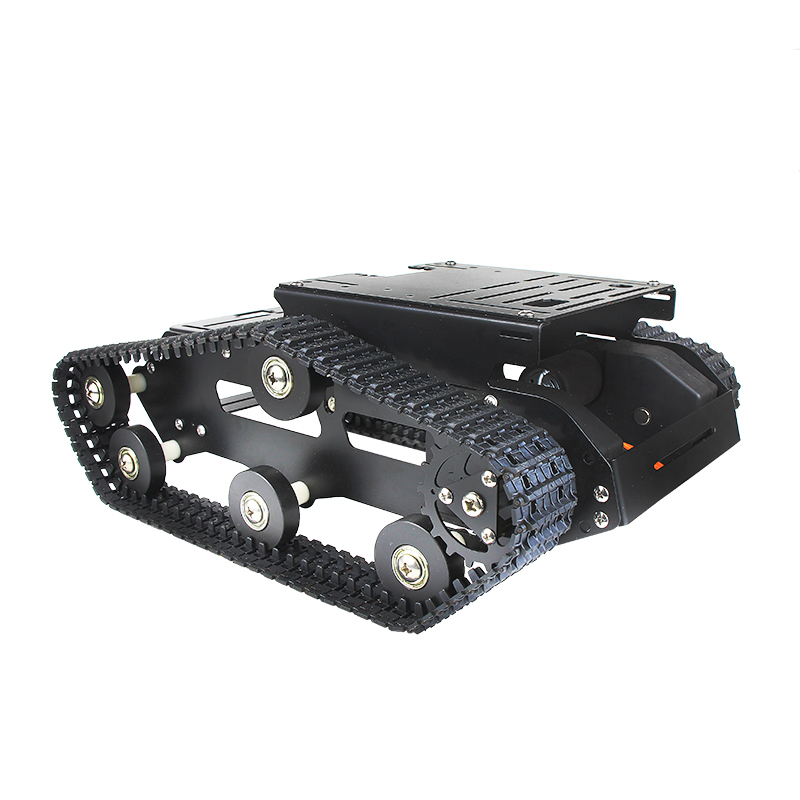 Economico 3KG carico cingolato Robot serbatoio telaio Caterpillar Smart Car Maker fai da te per Arduino Raspberry Pi Ros tecnologia di produzione