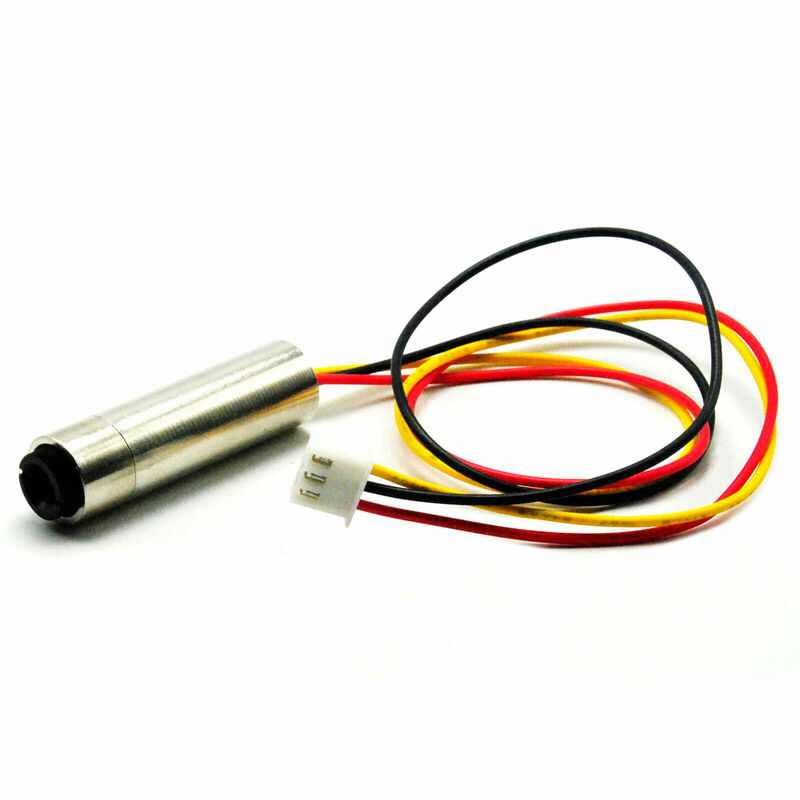 5pcs 650nm 3.5mW 12mm x 30mm modulo punto diodo Laser rosso w/ TTL 0-15KHz