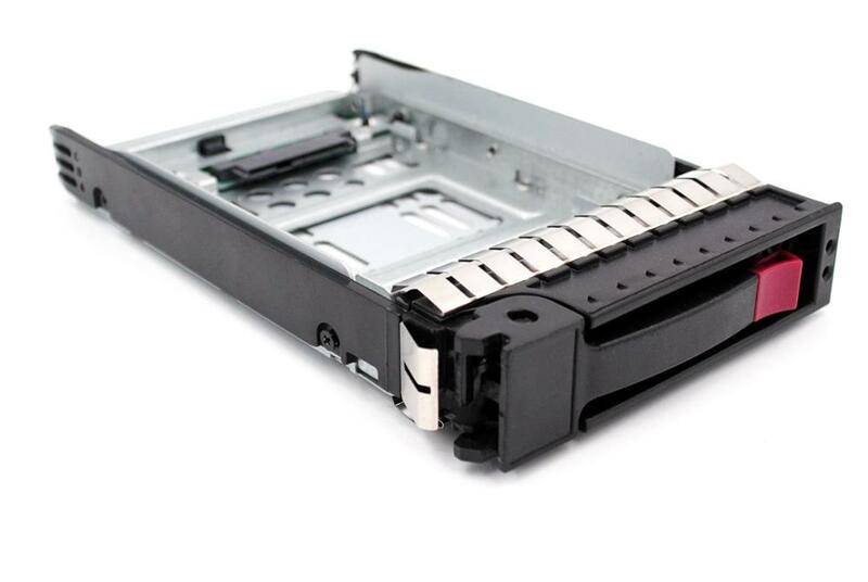 2.5 "SSD Ke 3.5" Konverter SATA HDD Tray Caddy 654540-001 + 373211-001 untuk Sekrup DL160G7 DL180G7 ML350G5 ML370G6 ML370G5