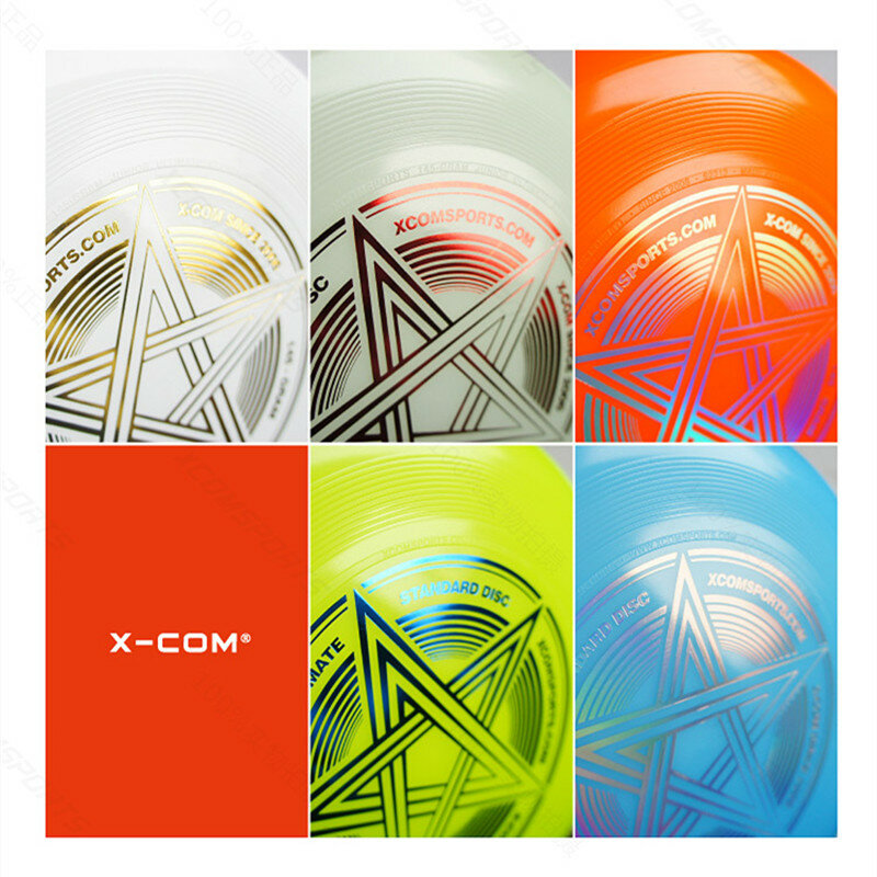 X-COM Professionelle Ultimative Fliegen Disc Zertifiziert durch WFDF Für Ultimative Disc Wettbewerb Sport 175g