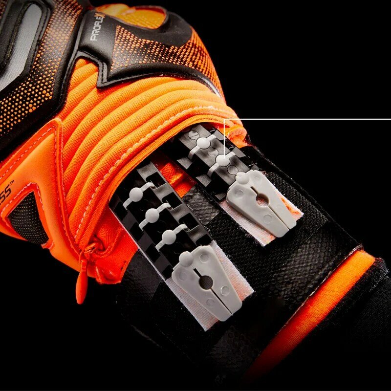 Nuovo Design professionale portiere di calcio Glvoes protezione per le dita in lattice bambini adulti guanti da portiere di calcio