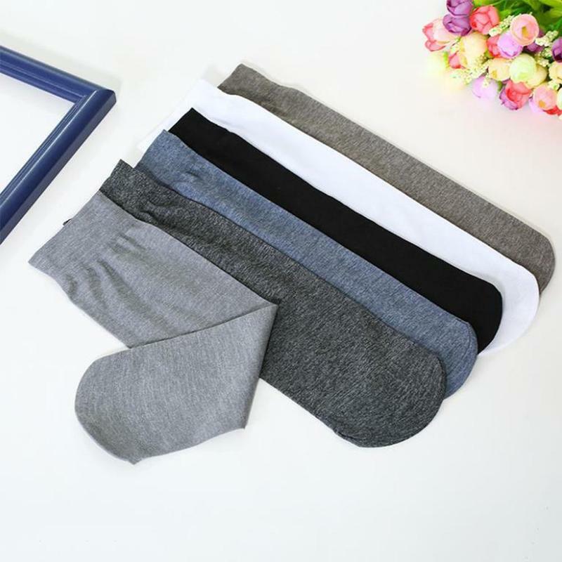 Calcetines clásicos para hombre y mujer, medias informales de Color negro y gris, para ciclismo, correr, baloncesto y fútbol