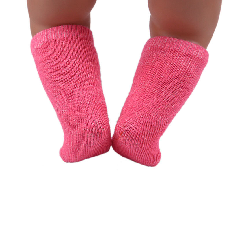 13 Kleuren Sokken Voor 18 Inch Amerikaanse Pop Meisje Speelgoed & 43 Cm Geboren Baby Kleding Artikelen Accessoires & Nenuco & Onze Generatie, gift