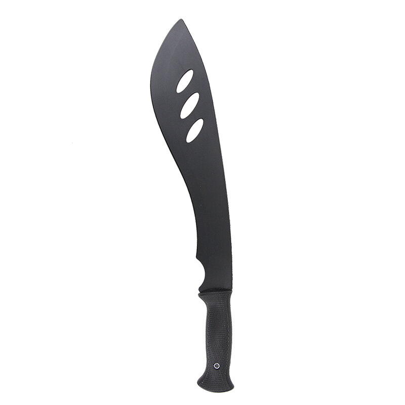 Cuchillo militar de entrenamiento de goma seguro 1:1, modelo de cuchillo del Ejército de Nepal, Arma de juguete para Halloween, cuchillo de plástico falso, Dragger Sin borde