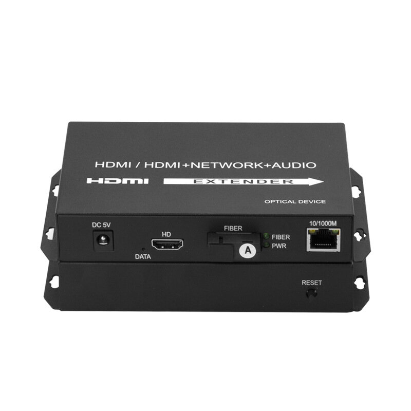 1 paio HDMI Gigabit/1000M terminale ottico Audio e Video di rete 20KM convertitore ricetrasmettitore in fibra HDMI fibra extender1920X1080