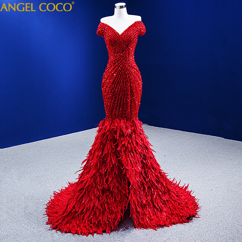 Maternity Formal Dress Mermaid Evening Dress Red Celebrity Maternity Dress Party Prom Dress For Pregnant Women Evening Gown 2022