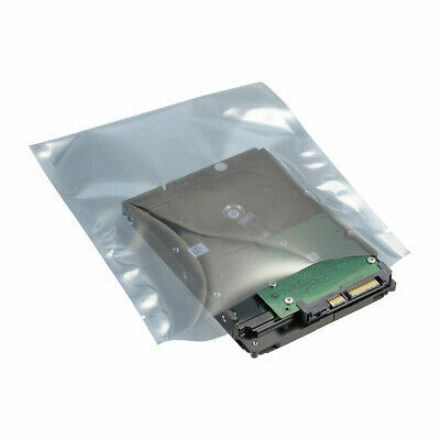 50 PCS Anti Static Bag Shield Shielding Bag, Flat Open Top, 6.7" x 7.9"
