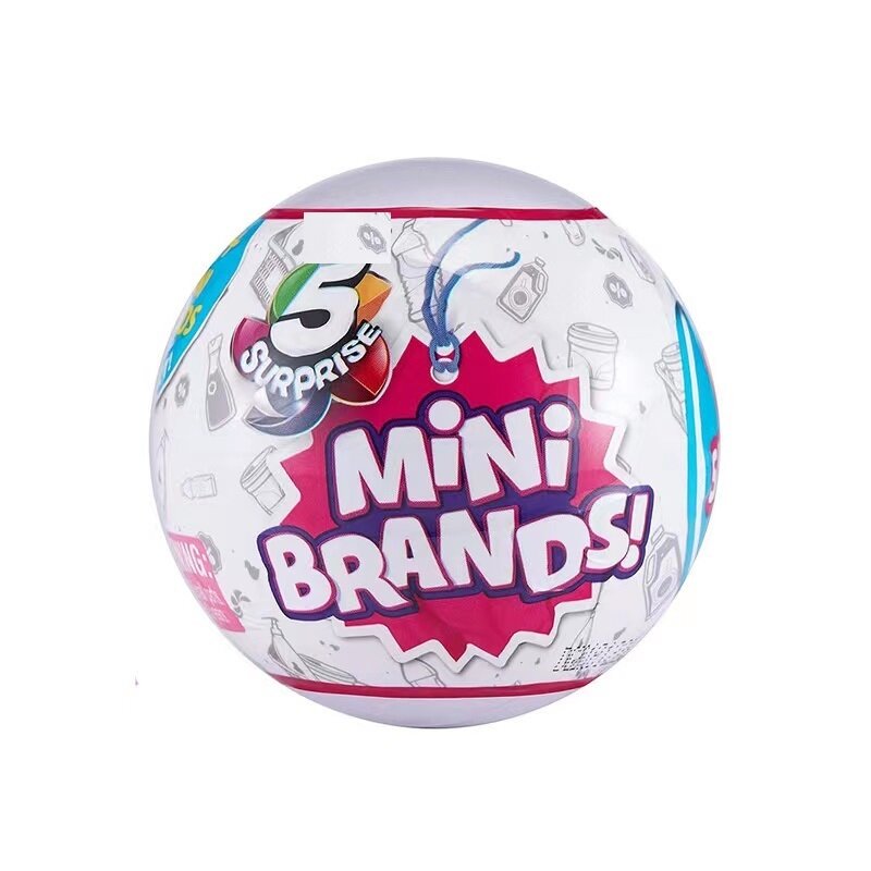 5 Surprise Mini Brands Collector's Brands  Collectible Toy balls Anime Figure mini food Box Toy Birthday Surprise Kid Gift