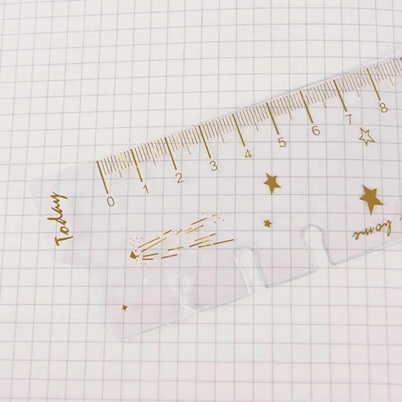 A6/3 Pcs Creative 6 Holes Binder Planner Notebooks Gold Foil Index Divider