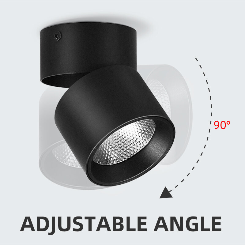 Decke Lampe Led-strahler Downlights Mini Spot Licht 220V LED Spot Lichter COB Flecken Faltbare Track Licht Für Home küche