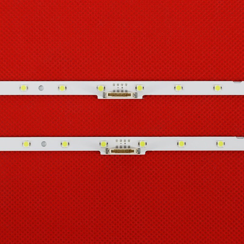2 buah/lot Strip lampu latar LED untuk Samsung BN96-45955A UN40NU7100 40NU7100 LM41-00550A 00549A BN61-15481X