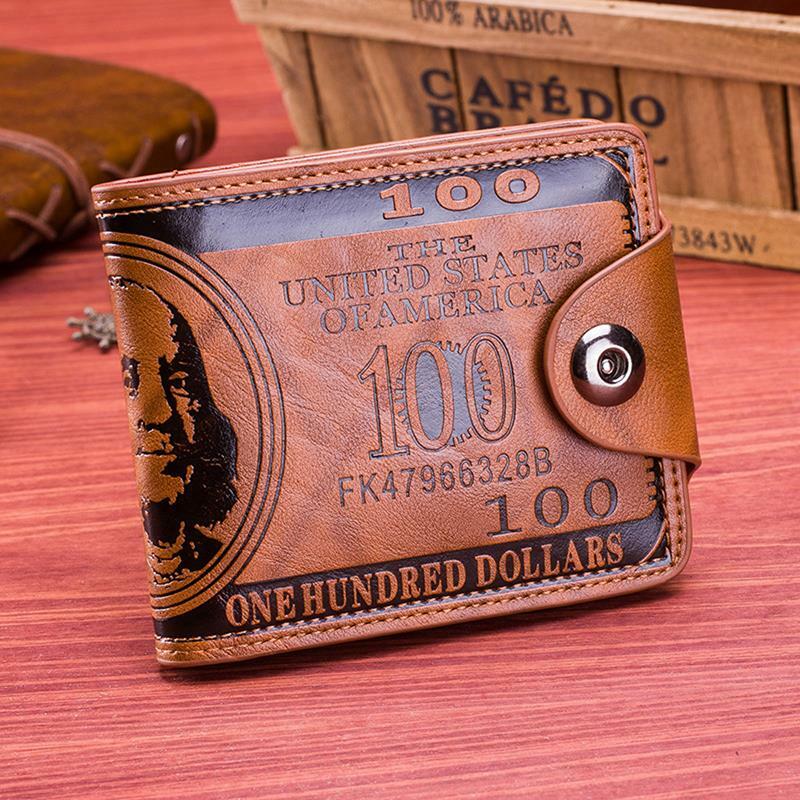 กระเป๋าสตางค์หนังผู้ชาย2022ดอลลาร์ราคากระเป๋าสตางค์คลัทช์กระเป๋าเงินกระเป๋าบัตรเครดิตแฟชั่น Billetera Hombre