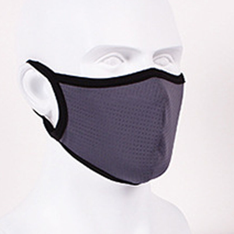 Mascarillas faciales reutilizables para adultos, máscaras protectoras para exteriores, Cosplay de Halloween, color negro