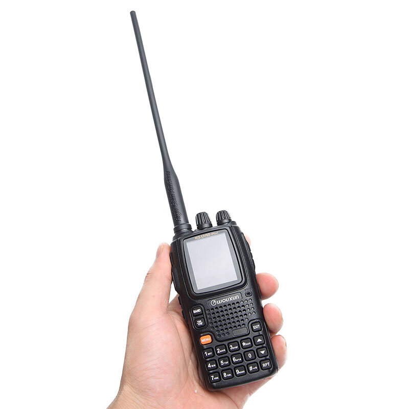 Wouxun KG-UV9D PLUS Walkie Talkie CB สถานีวิทยุ Transceiver Multiband Air ความถี่ 108-136MHz ตำรวจ 350- 390MHz UV-9R