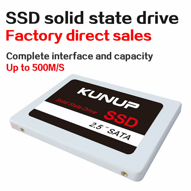 Твердотельный накопитель kunup SSD, высокоскоростной жесткий диск HD 360 ГБ 480 ГБ 960 ГБ 1 ТБ 60 г 120 г 180 г для настольного ПК, ноутбука