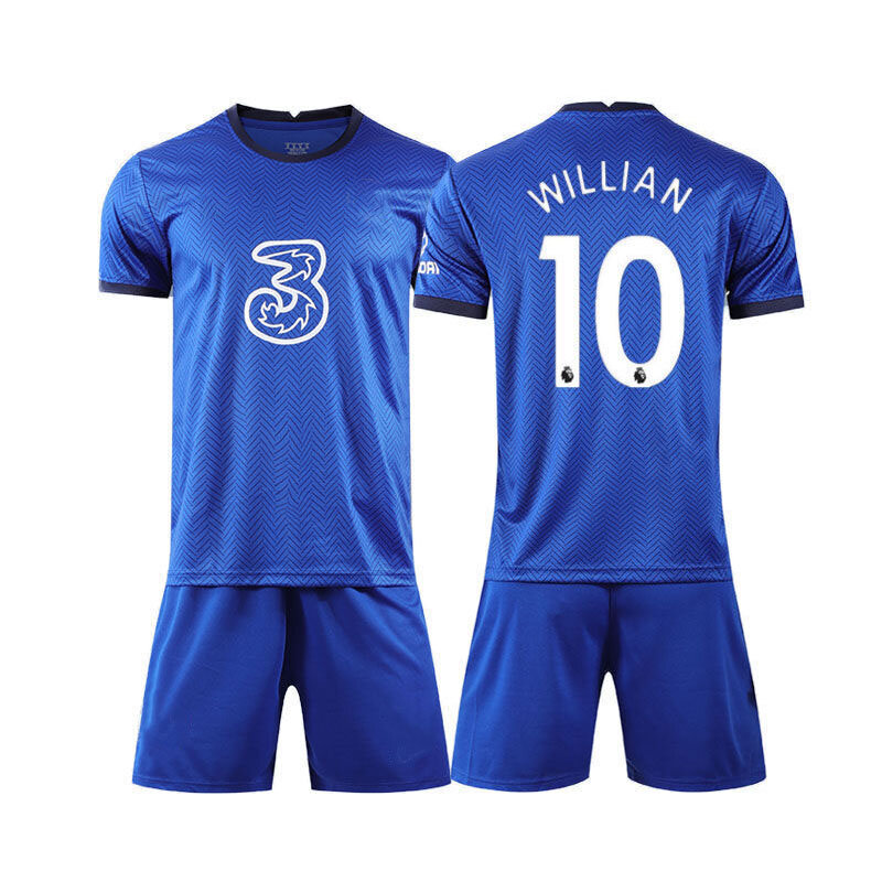 Nuevas llegadas jersey Chelsea 2021 casa y fuera de juegos para niños ropa de entrenamiento ropa de fútbol número personalizado