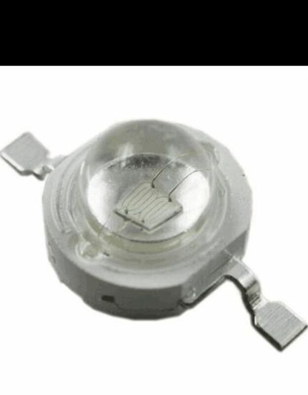 UV LED โคมไฟลูกปัด10PCS High Power 395NM 400NM หลอดไฟ
