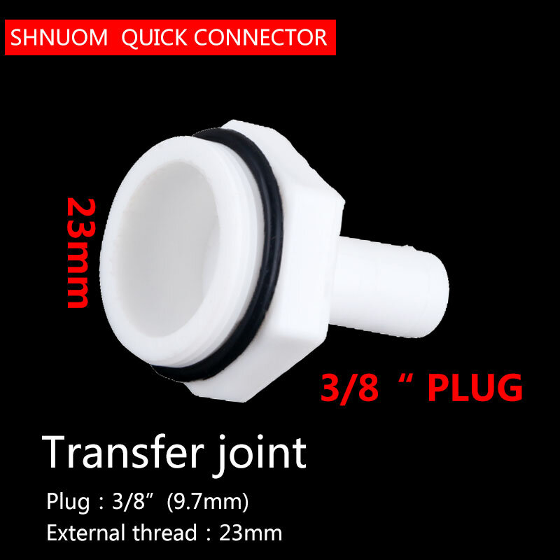 M24 Male Thread Transfer 3/8“ Plug Connector External Diameter 24MM Change 9.5MM Water Purifier Kitchen Faucet Spout Accessories