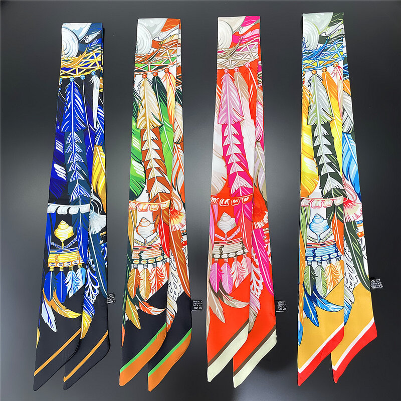 女性のためのバンダナ,装飾的なスカーフ,新しい2021コレクション