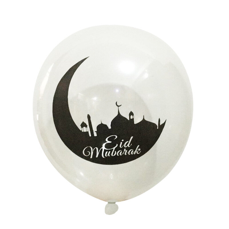 10 pz EID MUBARAK Decor palloncini Ramadan ed Eid decorazione musulmana islamica Decor palloncino d'oro Ramadan Mubarak forniture per feste fai da te