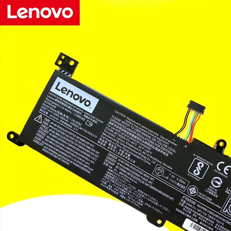 Batterie d'origine Pour Ordinateur Portable Lenovo Ideapad 320-15IKB -15IAP -15AST -15ABR -14ABR 520-15IKBR 330-15IC L16S2PB2 L16L2PB1 L16L2PB2