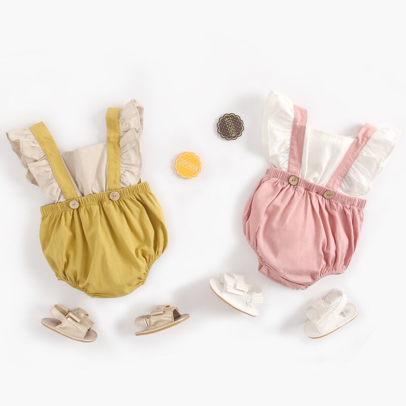 Sanlutoz Princess Baby Girls Bodysuits Cotton Baby Girl Clothing for Newborn Cute Summer Baby Bodysuit