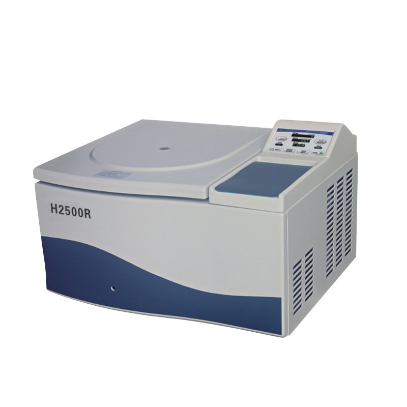 Máquina refrigerada de alta velocidade do centrifugador do sangue do tabletop h2500r com rotor