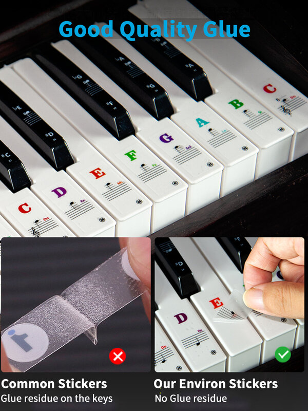 Музыкальные заметки для детской клавиатуры аксессуары для музыкальных инструментов защита синтезатора 88 61 клавиши