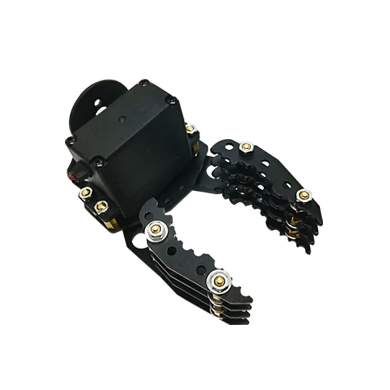 Pinza de brazo de Robot de Metal 1 dof, abrazadera de garra mecánica DIY con Servo MG996 RC, brazo robótico ecucacional DIY para Arduino UNO