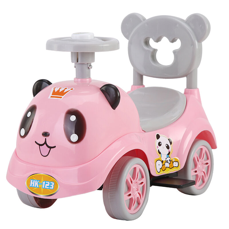 Carro de torção infantil com música, scooter com música, bebê menina e menino, brinquedo de quatro rodas, pode sentar-se, presente, 1-3 anos de idade