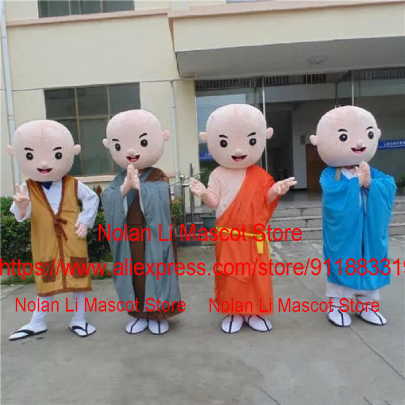 New Adult Best Sale EVA Material Cute Monk Mascot Costume Cartoon Anime Cosplay Christmas Fancy Dress Party Halloween 1253