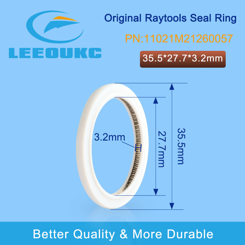 Raytool الربيع خاتم الختم 35.5x27.7x3.2 مللي متر لحماية عدسة تستخدم على BW240 BW330 BF330 raytool الألياف الليزر رئيس
