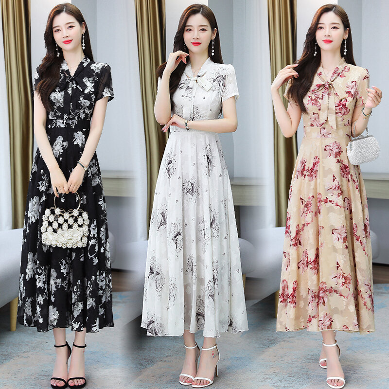 女性のためのハイウエスト,新しい夏のコレクション2021の気質スタイルのドレス