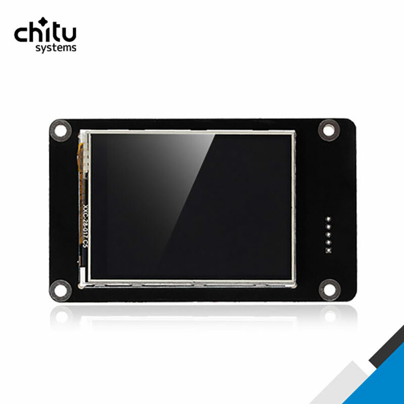 Impressora 3d, tft, touch screen, 2.8/3.5/4.3/5.0 polegadas, para placa chitu