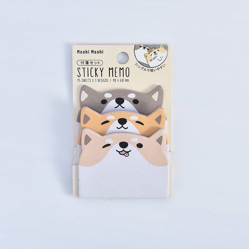 Kawaii Animals Party 3 Layers Sticky Notes Memo Pad To Do List Planner Sticker Notepad Cute Office Decoration Stationery Korean