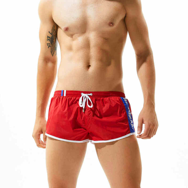 Pantalones cortos deportivos de secado rápido para hombre, ropa de gimnasio para entrenamiento de fútbol, tenis, playa, novedad