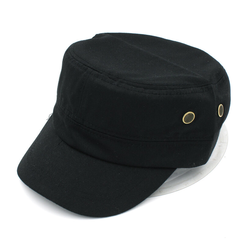 Mistdawn jesień mężczyźni kobiety moda armia wojskowy Patrol czapka kadet kapelusz Baseball jazdy kapelusz regulowany rozmiar