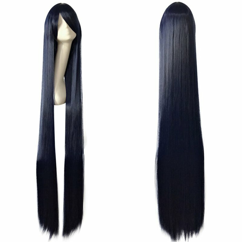 59“ 150CM Cartoon Universal Cosplay Wig Long Straight Heat Resistant Synthetic Hair Women Anime Costume Party Wigs  31 Colors