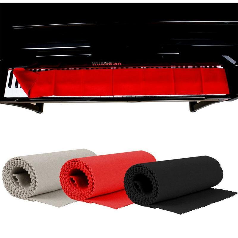 Cotton Piano Keyboard Dustproof Cloth Protective Dirt-Proof Cover Soft Piano Keys Cover Keyboard Dust Covers Piano Accessories