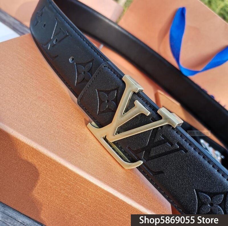 Luxury Louis Vuitton- Hot Sale Famous Luxury Brand belts Casual Women Men  Female Belt A gift box - Price history & Review, AliExpress Seller -  Shop5869055 Store