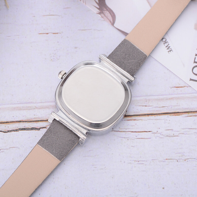 Reloj cuadrado de cuero a la moda para mujer, reloj de laides para mujer, reloj femenino, reloj femenino, reloj de mujer 2020 zegarek damski