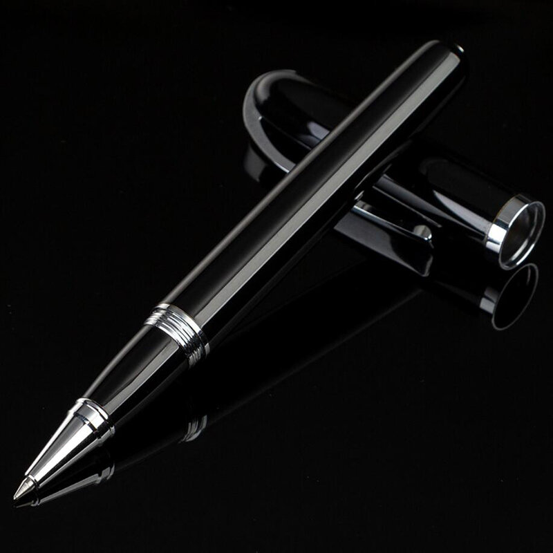Bolígrafo De Metal completo para hombres de negocios, alta calidad, firma, para escribir, comprar 2, enviar regalo