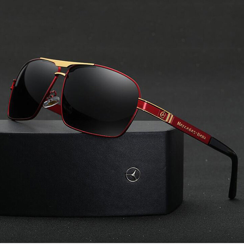 Nuevo Benz gafas de sol de moda para hombre gafas de sol UV400 gafas polarizadas para conducir soporte al por mayor uv400