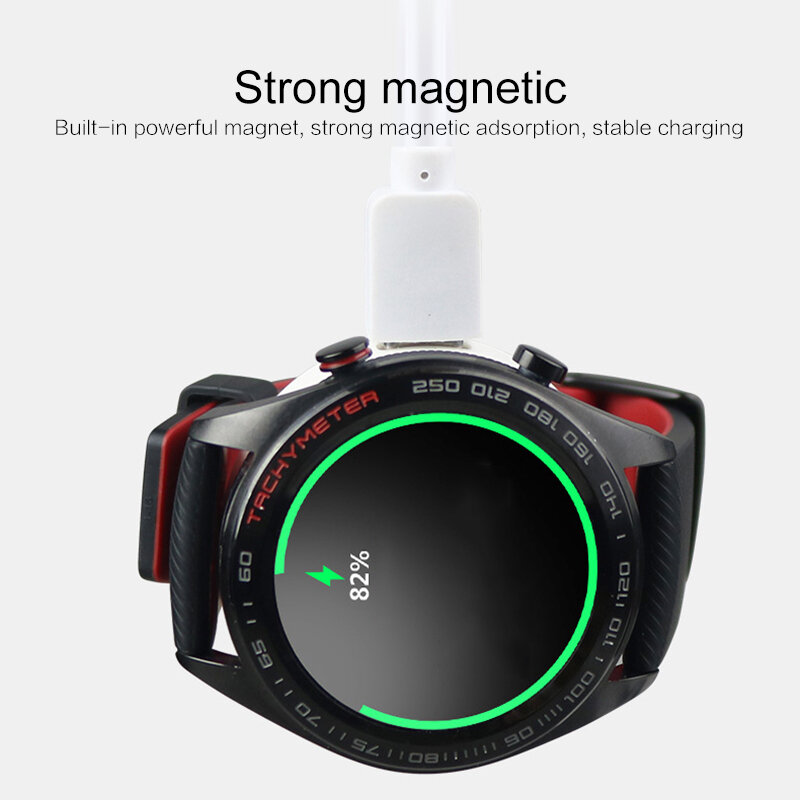 Chargeur S6 pour montre intelligente, berceau de charge magnétique, GT2, GT2e, Honor 2, câble de charge USB 120cm, 1,2 pièces