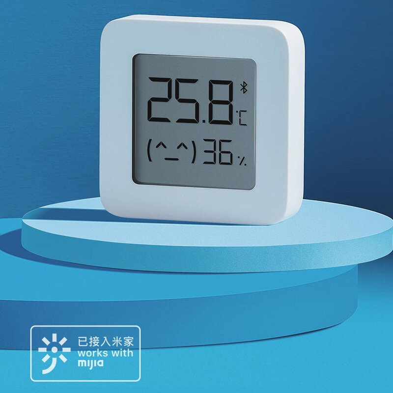 Bluetooth-термометр XIAOMI Mijia 2, беспроводной умный электрический цифровой гигрометр, термометр, работает с батареей