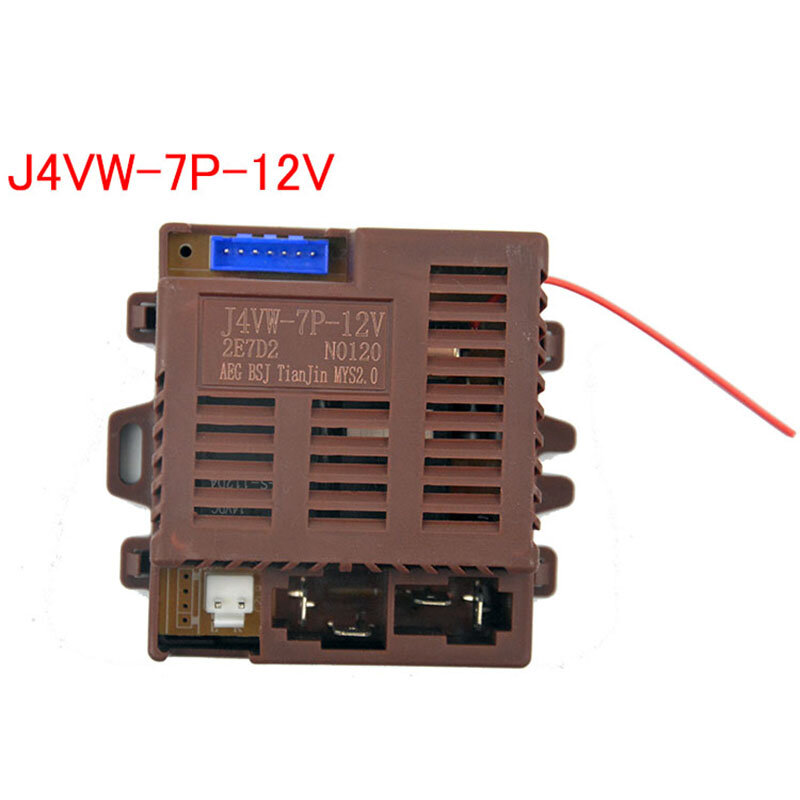 Receptor de J4VW-7P-12V para niños, controlador remoto de J5W-7P-12V para vehículo eléctrico, J2W-7P-6V