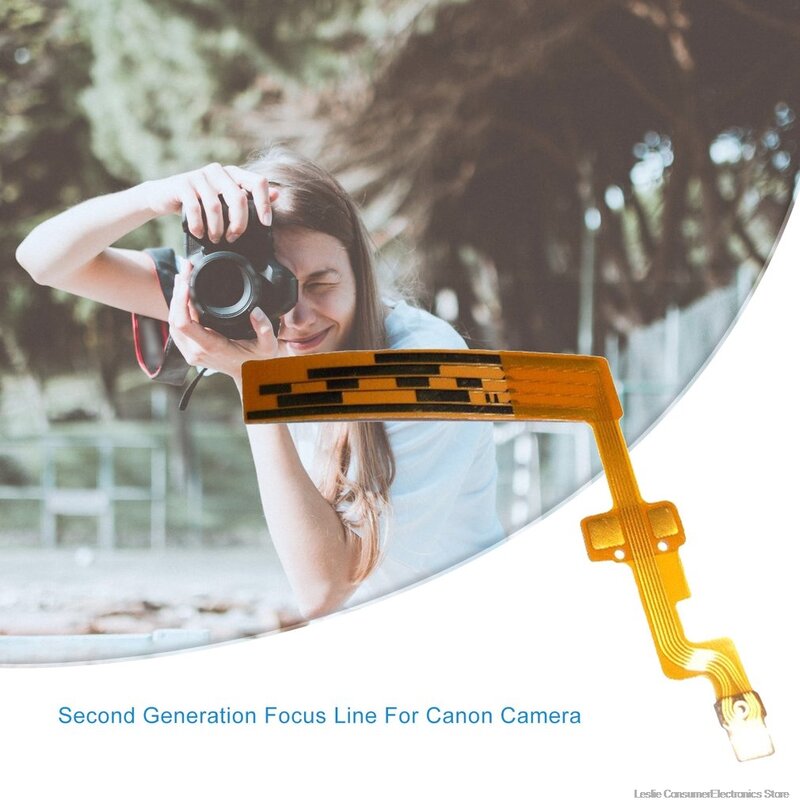 ชิ้นส่วนซ่อมสำหรับ Canon EF-S 18-55 มม.F3.5-5.6 18-55 II เลนส์โฟกัสแปรงไฟฟ้า Flex สาย Second Generation II