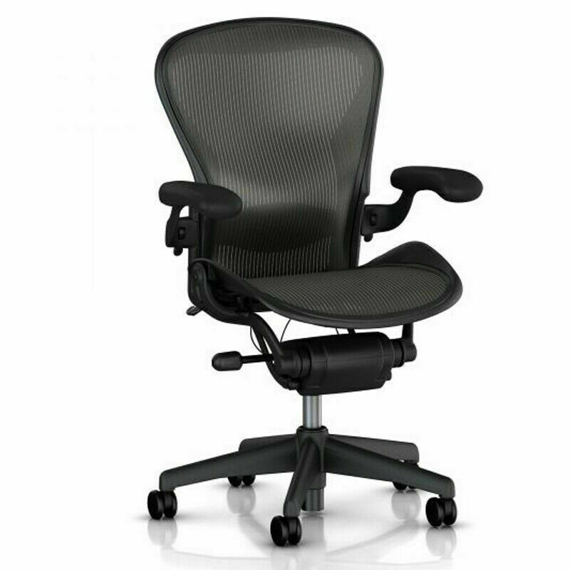 Seat Foam Pad Insert Replacement for Both Herman Miller Classic and Remastered Aeron Office Chair Black Grey Color Size A/B C