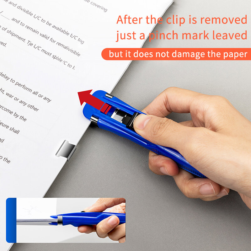 M & G Push Clamp Binding แฟ้มกระดาษคลิปกระเป๋าเครื่องมือผู้ถือคลิป Elliot โฟลเดอร์โฟลเดอร์กระดาษโฟลเดอร์ไม่มีหางผู้ถือบัตร
